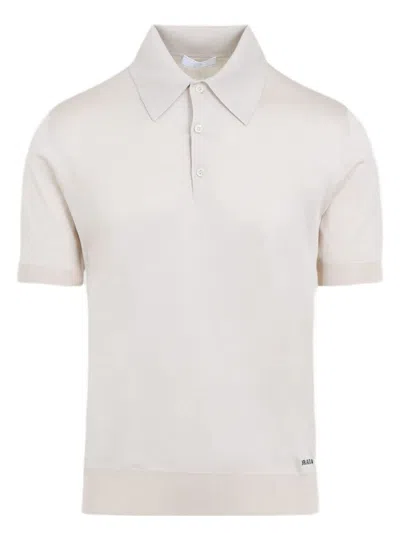 PRADA MEN'S SILK POLO SHIRT