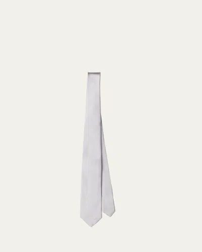 PRADA MEN'S SILK SATIN TIE