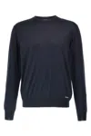 Prada Silk Sweater Sweaters And Cardigans Blue In Blue