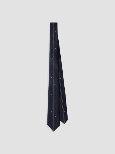Prada Men's Silk Tie In Blue