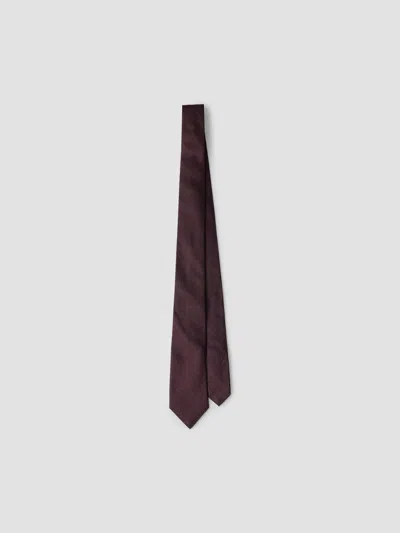 Prada Men's Silk Tie In Purple