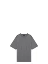 Prada Oversize Crew Neck T-shirt With Squared Silhouette