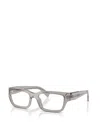 Prada Men's Square Eyeglasses, Pr C02v In Pattern