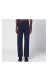 Prada Men Straight Leg Tapered Jeans In Blue