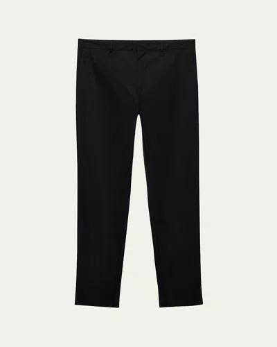 PRADA MEN'S STRETCH POPLIN PANTS