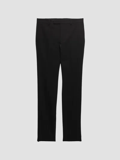 Prada Men's Stretch Technical Fabric Pants In Black