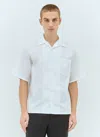 PRADA PRADA MEN STRIPED SHORT-SLEEVE SHIRT