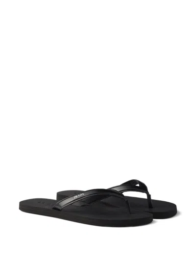 Prada Men's Stylish Sandals For Ss26 In Black