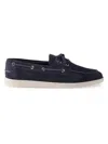Prada Elegant Moccasins For Men - Ss26 Collection In Blue