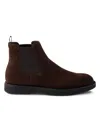 Prada Side Elasticated Boots In Brown