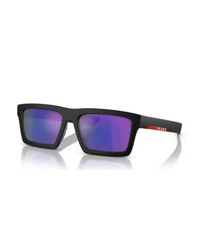 PRADA MEN'S SUNGLASSES, MIRROR PS 02ZSU