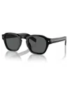 Prada Round Sunglasses, Pr A16s In Black