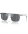 Prada Iconic Plaque Rectangular Men's Sunglasses, Pr A22s In Radica