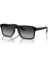 Prada Linea Rossa Man Sunglasses Ps 05ys In Black