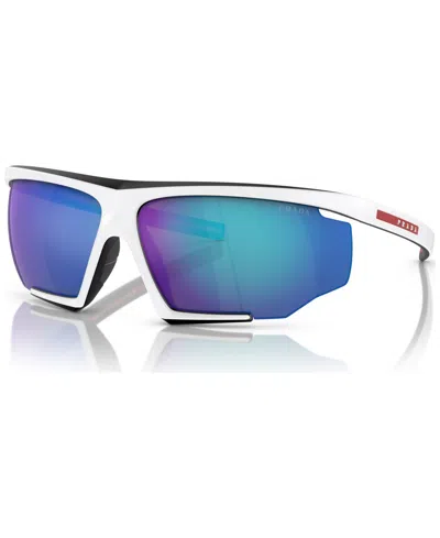 Prada Men's Sunglasses, Ps 07ys In White