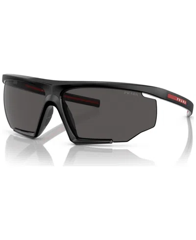 Prada Linea Rossa Man Sunglasses Ps 07ys In Dark Grey