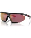 Prada Linea Rossa Man Sunglass Ps 07ys In Black Rubber