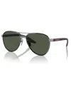 Prada Linea Rossa Man Sunglass Ps 51ys In Gunmetal