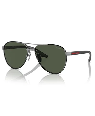 PRADA MEN'S SUNGLASSES, PS 51YS