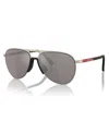 PRADA MEN'S SUNGLASSES PS 53ZS