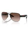 Prada Linea Rossa Man Sunglasses Ps 55ys In Brown