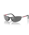 Prada Linea Rossa Man Sunglass Ps 55zs In Gunmetal