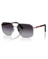 Prada Linea Rossa Man Sunglass Ps A50s In Gray