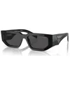 Prada Man Sunglass Pr 09zsf In Black