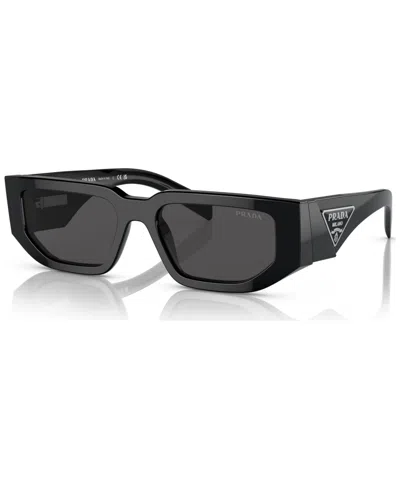 PRADA MEN'S SYMBOLE RECTANGULAR SUNGLASSES, PR09ZS