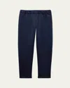 Prada Mens Blue Technical Fleece Cotton-jersey Jogging Bottoms In Blue