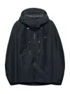 Prada Men's Technical Fabric Jacket In Blue