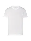 Prada Men's Three Pack Cotton Jersey T-shirts In White