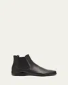 Prada Chelsea Boots With Pull Tabs In Black