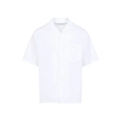 Prada White Poplin Shirt