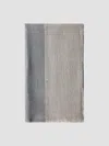 Prada Wool And Silk Stole In Grey
