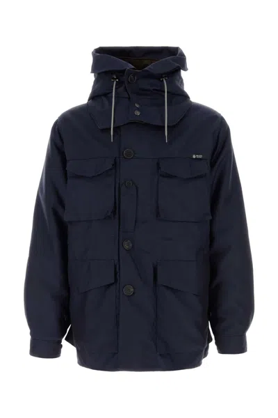 PRADA PRADA MEN'S WOOL BLEND JACKET WITH RE-NYLON LINING