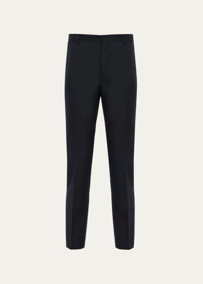 PRADA MEN'S WOOL CASHMERE SLIM PANTS