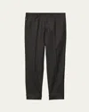 Prada Pleated Tailored Trousers In Animal Print