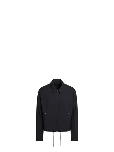 PRADA MEN'S WOOL JACKET WITH ZIP