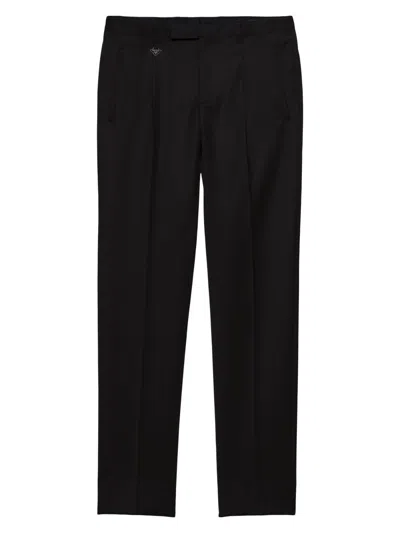 PRADA MEN'S WOOL PANTS
