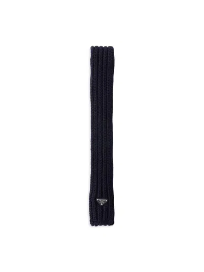 PRADA MEN'S WOOL SCARF