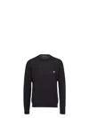 Prada Men's Wool Sweater With Logo