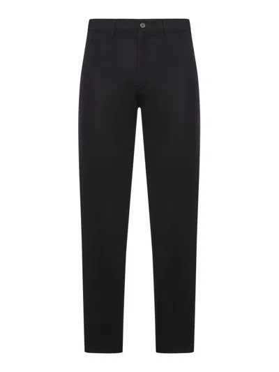 Prada Men Wool Trousers In Black