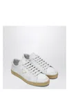 Prada Worn Effect Sneaker For Men In White