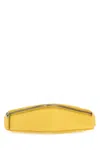 Prada Men Yellow Leather Belt Bag