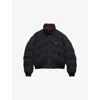 Prada Mens Black Compact Padded Shell-down And Cotton Jacket In Black