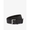 Prada Leather Belt In Black