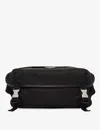 Prada Mens Black Re-nylon Leather And Nylon Shoulder Bag In Black