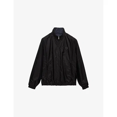 Prada Mens Black Re-nylon Jacket