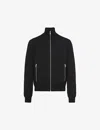 Prada Reversible Virgin Wool And Re-nylon Jacket In Black